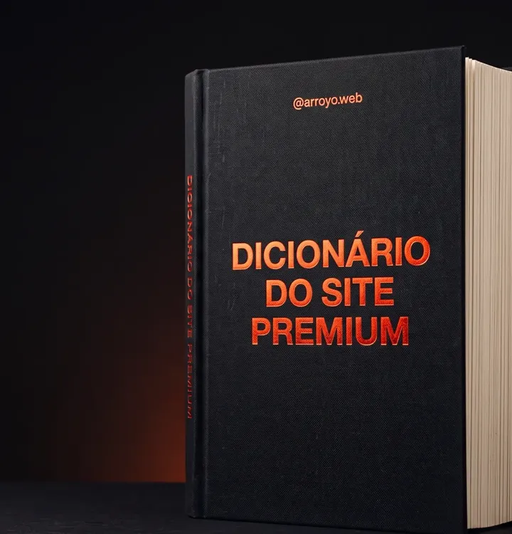 Capa do Dicionário do Site Premium